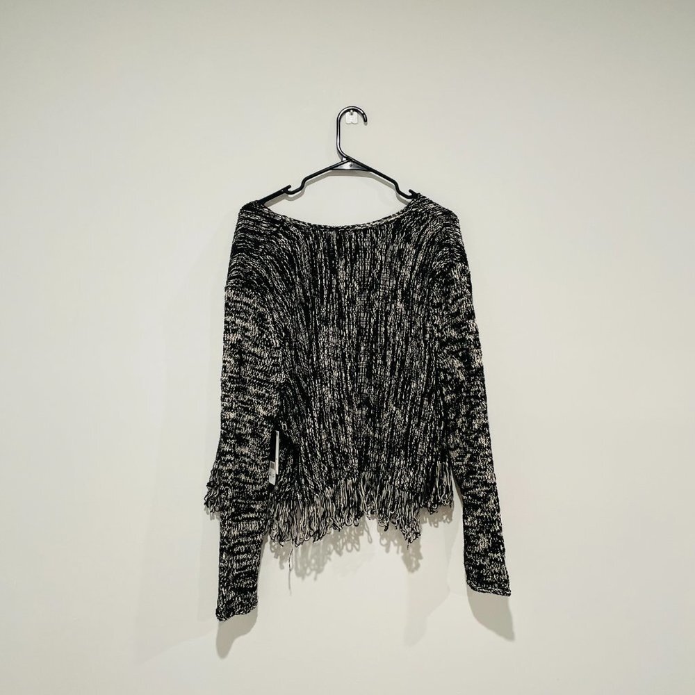 Nic+Zoe Women Black and White Elegant Cardigan Size L, - Picture 9 of 13